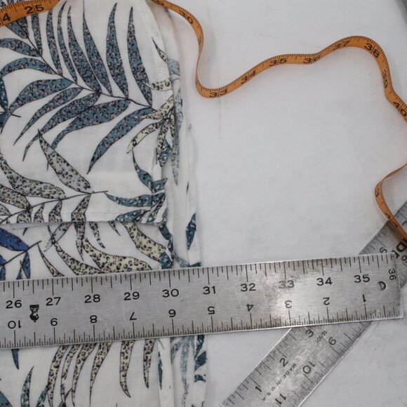 Robert graham shirt mens 4XL Mar Azul Gauze Cotton Cheetah Palm Leaf classic fit - Picture 14 of 16